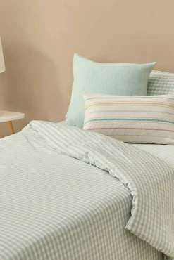 Funda nórdica de cuadros vichy