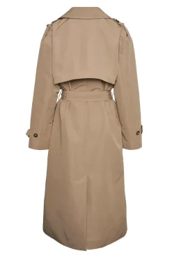 Gabardina larga básica