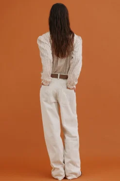 Gina. Blusa a cuadros