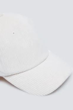 Gorra beisbolera pana beige