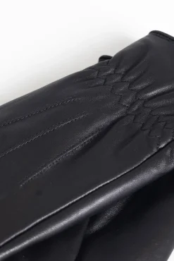 Guantes piel vacuno negro