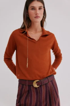 Idoia. Cárdigan con cuello solapa