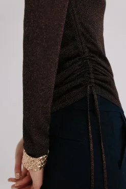 Imani. Jersey con frunces