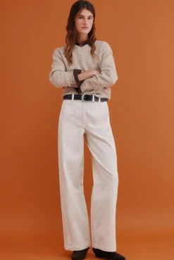 Imelda. Jersey jaspeado