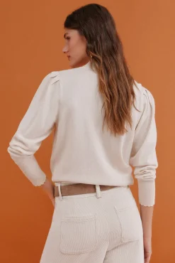 Ingrid. Jersey manga larga