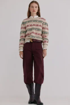 Irene. Jersey calado