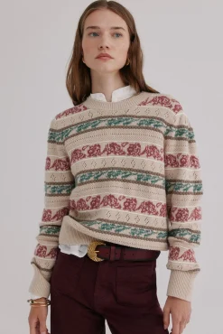 Irene. Jersey calado