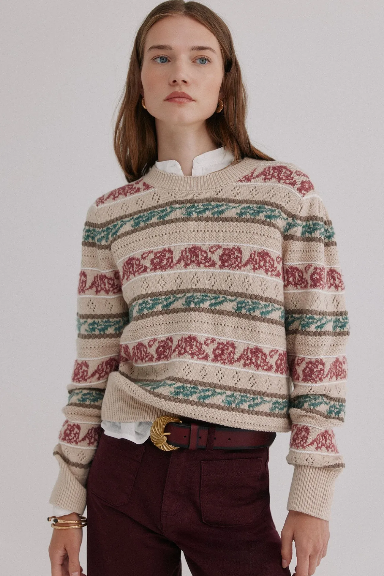 Irene. Jersey calado