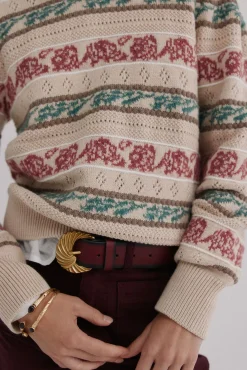 Irene. Jersey calado