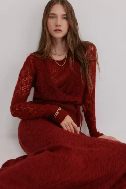 Iria. Chaqueta calada