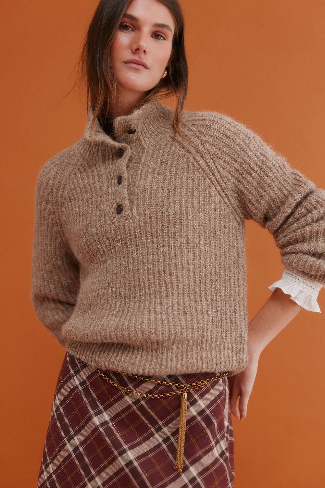 Irina. Jersey cuello perkins