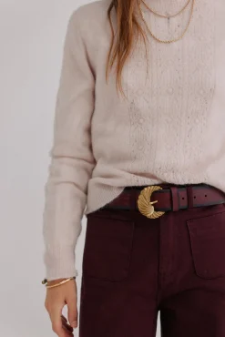 Isabella. Jersey calado