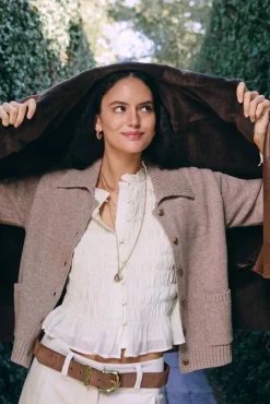 Itziar. Cárdigan con bolsillos