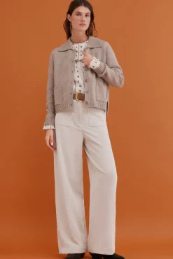 Itziar. Cárdigan con bolsillos