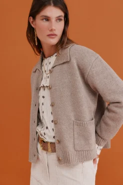 Itziar. Cárdigan con bolsillos