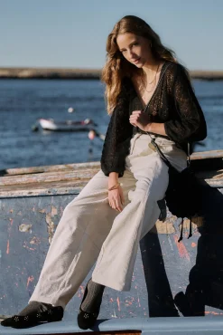 Ivy. Cárdigan calado