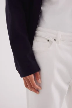 Jeans blanco straight fit