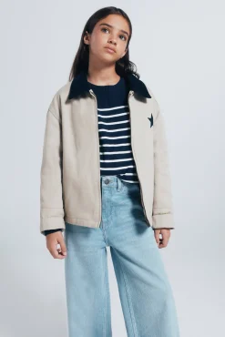 Jeans denim culotte niña