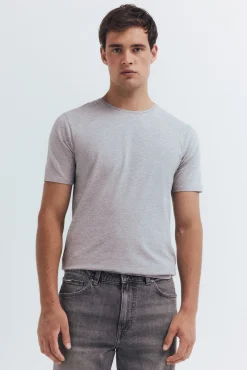 Jeans gris lavado regular fit