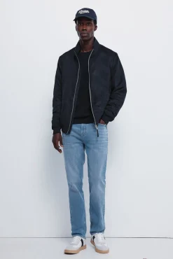 Jeans lavado medio slim fit