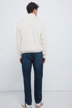 Jeans lavado oscuro regular fit