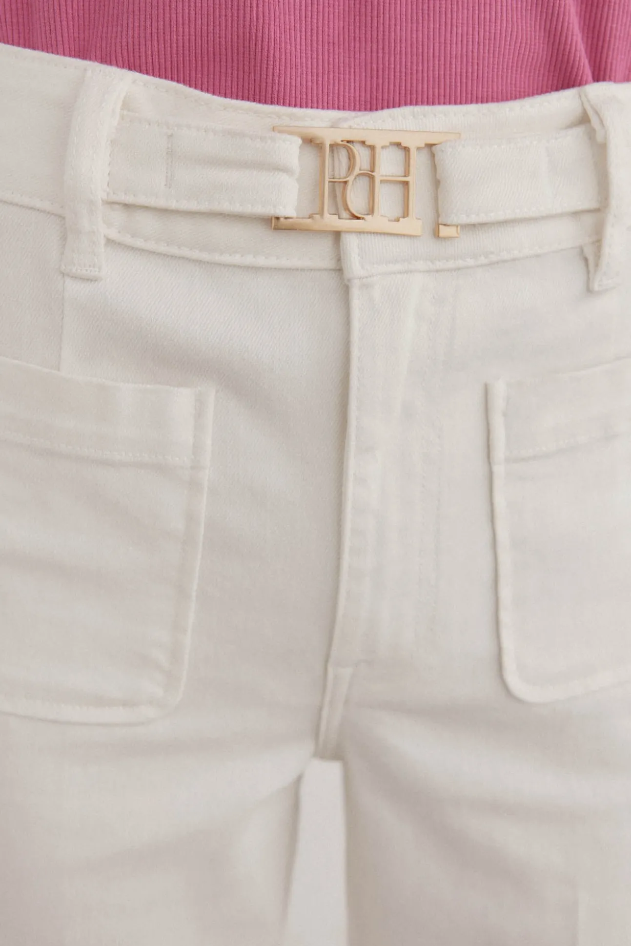 Jeans stove pipe cropped