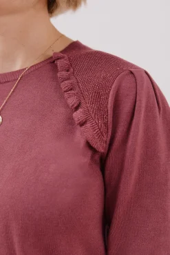 Jersey adorno volantes