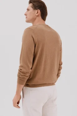 Jersey algodón cashmere cuello caja