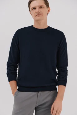 Jersey algodón cashmere cuello caja