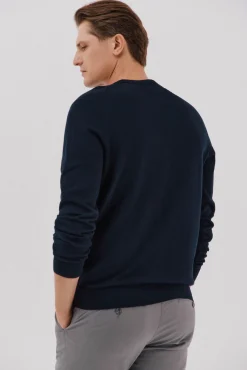 Jersey algodón cashmere cuello caja