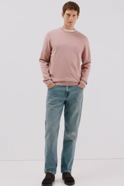 Jersey algodón cashmere cuello caja