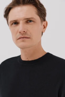 Jersey algodón cashmere cuello caja