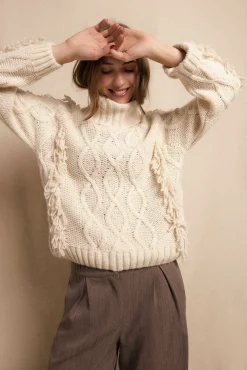 Jersey aranes y flecos