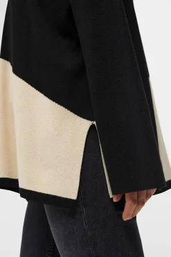 Jersey bicolor amplio