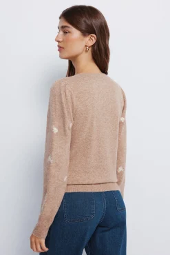 Jersey bordados flores