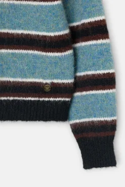 Jersey botones rayas