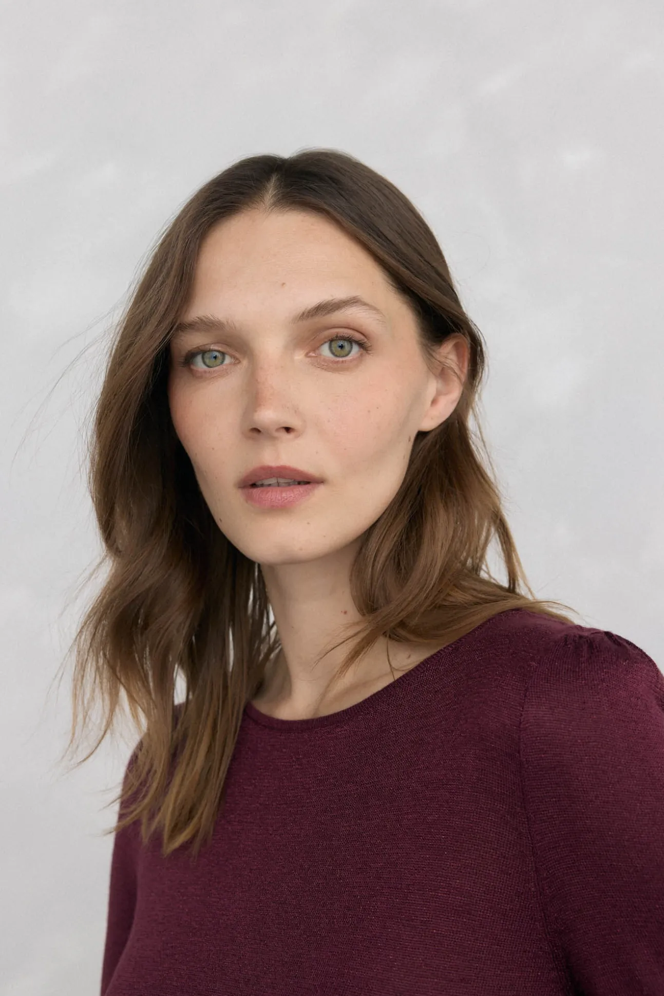 Jersey brillo volantes