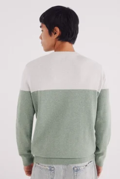 Jersey básico bloque color