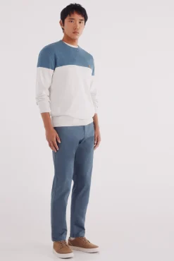 Jersey básico bloque color