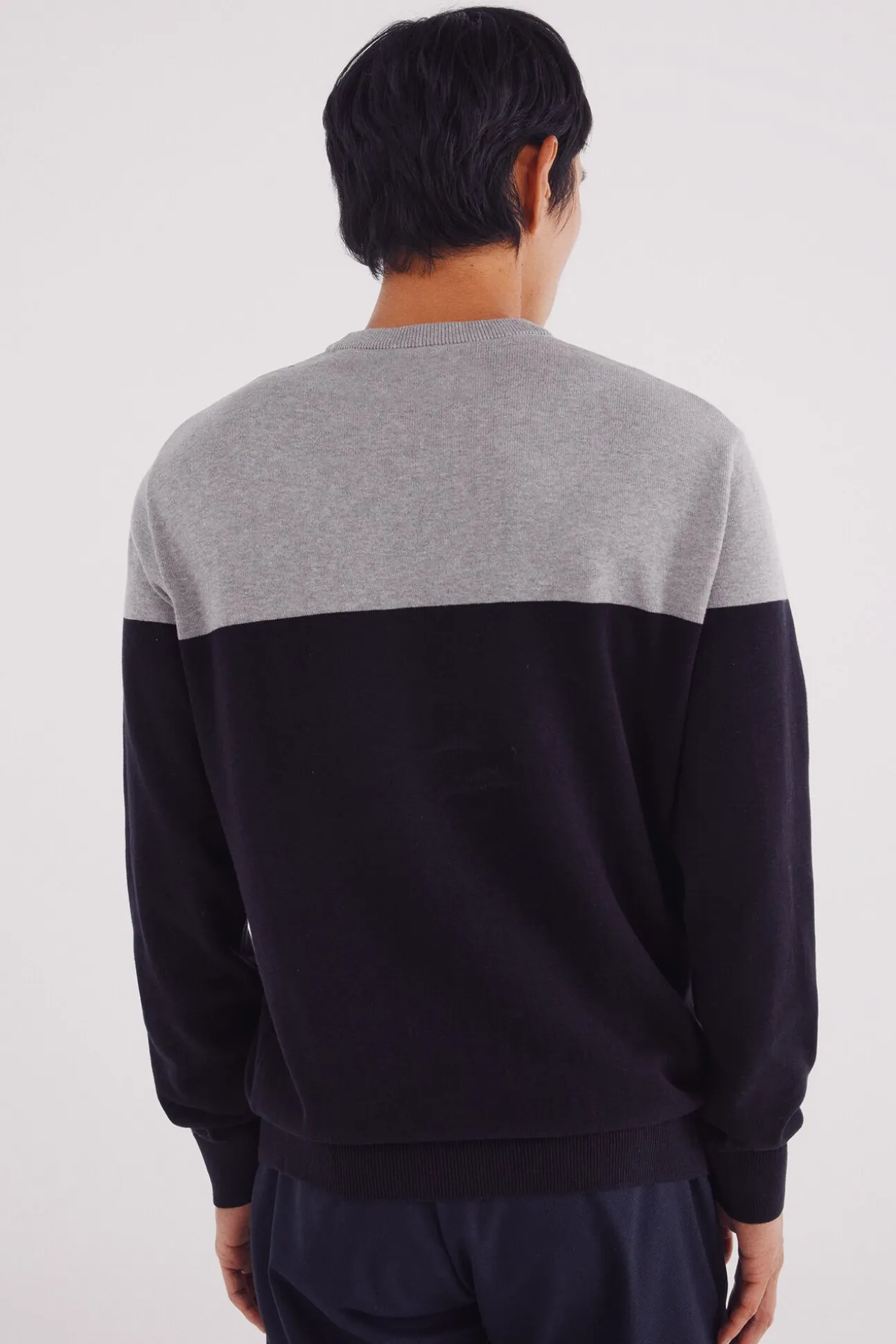 Jersey básico bloque color