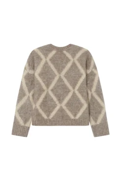 Jersey básico con cuello redondo