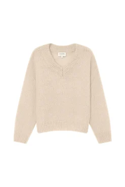 Jersey básico con escote en V