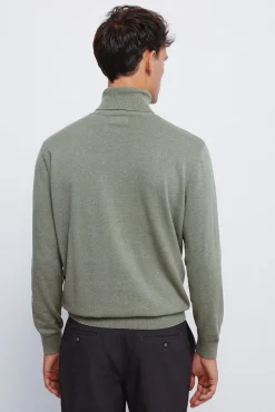 Jersey básico cuello alto