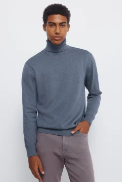 Jersey básico cuello alto