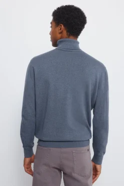 Jersey básico cuello alto