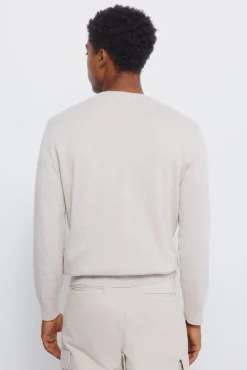 Jersey básico cuello pico