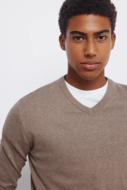 Jersey básico cuello pico