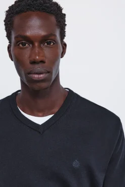 Jersey básico cuello pico