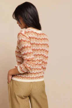 Jersey calado multicolor