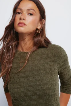 Jersey chenilla estructura